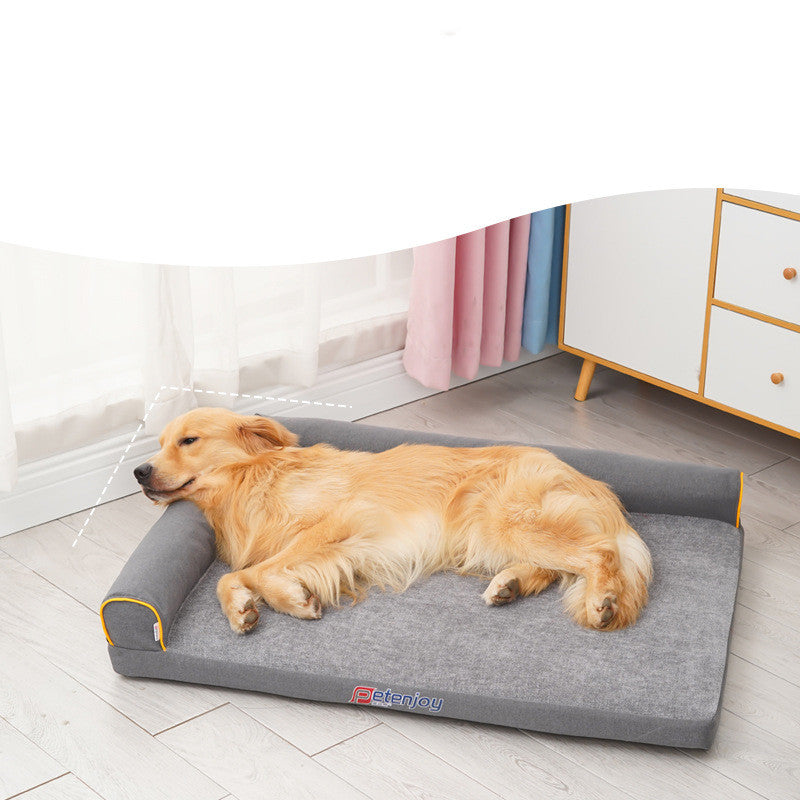 Plush Sofa Dog Bed