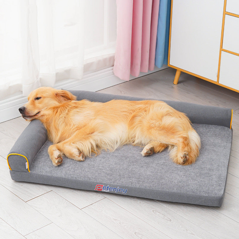 Plush Sofa Dog Bed